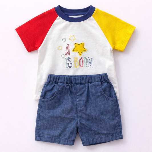 Soft Jersey Boy's Frock