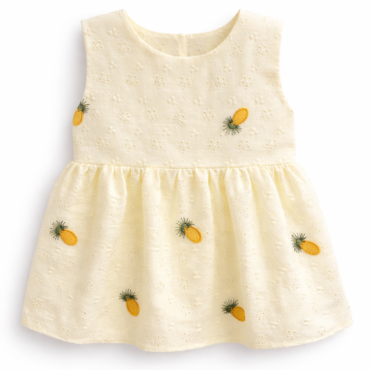 Chicken Pineapple Frock 2nd Design