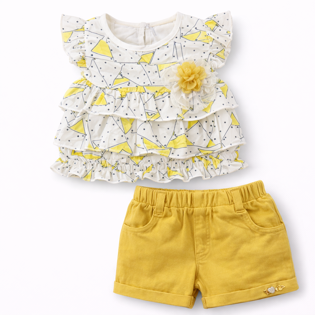 Yellow Girl's Clothing Set