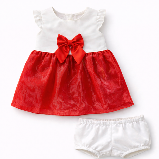 Wonderchild Frock Girls Red