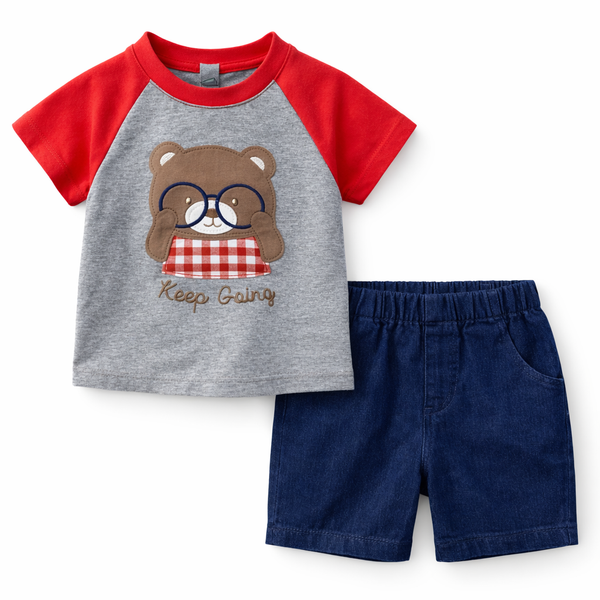 Wonderchild Boys Tee And Shorts Sno.41