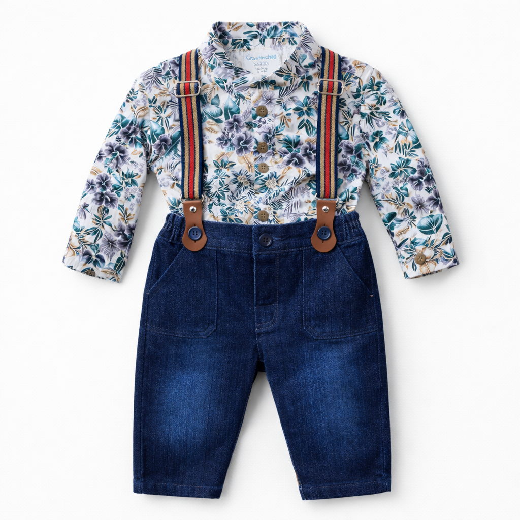 WONDER CHILD 3PCS BOYS SUIT SNO.1