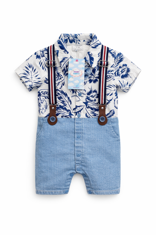 WONDERCHILD BOYS 3PCS ROMPER SNO.6